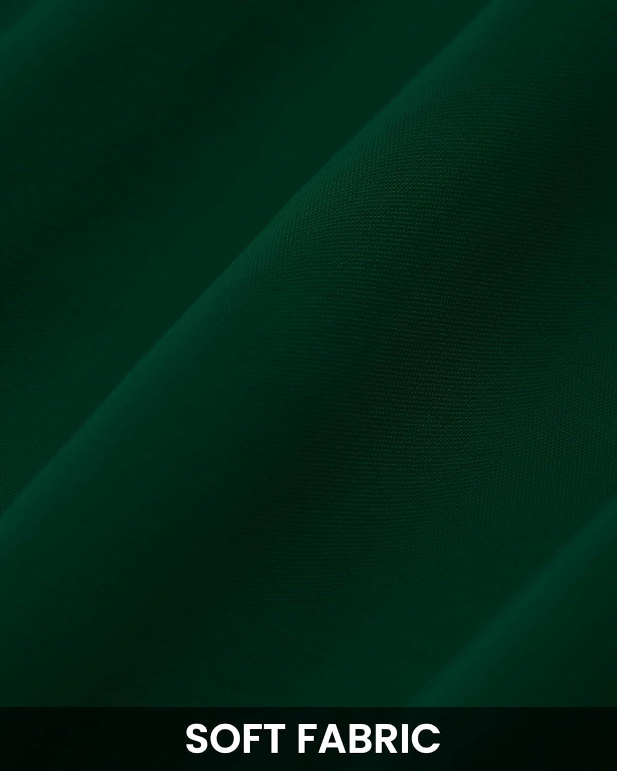 imageBTFBM Long Sleeve Fall Dresses for Women 2025 Summer Casual Tie Neck Ruffle Tiered A Line Wedding Guest Short Mini DressLong Sleeve Dark Green