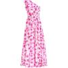 Floral Pink White