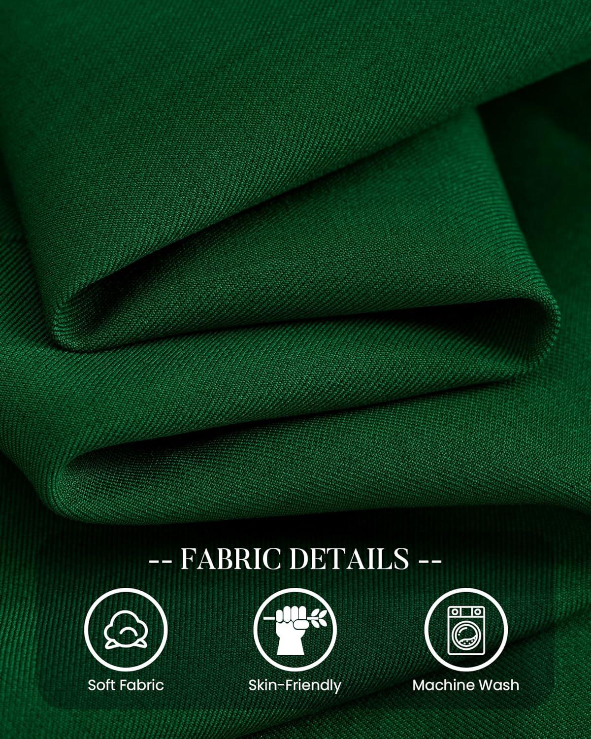imageBTFBM Blazers for Women Business Casual 2025 Fall Clothes Lapel Open Front Winter Coats Work Office Suit Jackets BlazerDark Green