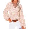Floral Print Apricot