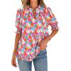 Floral Light Blue Multi