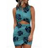Leaf Print Green