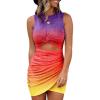 Tie Dye Purple Yellow