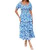 Floral Blue