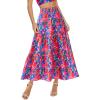 Floral Blue Pink