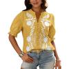 Floral Yellow White