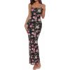 Floral Black Pink
