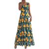 Floral Green Yellow