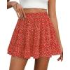 Floral Red White