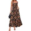 Floral Black Multicolored