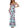 Floral Blue Rose