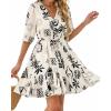 Floral Apricot Black