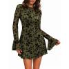Floral Army Green