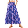 Dark Blue Pink Flower