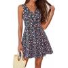 Floral Navy Blue Multi