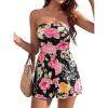 Floral Black Pink
