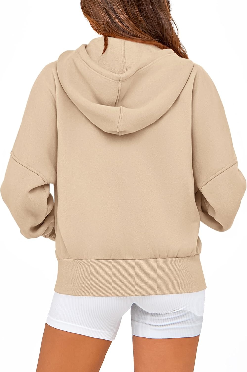 image:imageBTFBM Hoodies For Women Sweatshirt Fall Fashion Clothing 2026 Long Sleeve Fleece Jacket Winter Outfits Y2k Zip Up HoodieApricot
