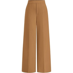 BTFBM Womens Dress Pants 2026 Fall Wide Leg High Waisted Palazzo Pants Business Casual Work Trousers Slacks Pockets(Khaki)