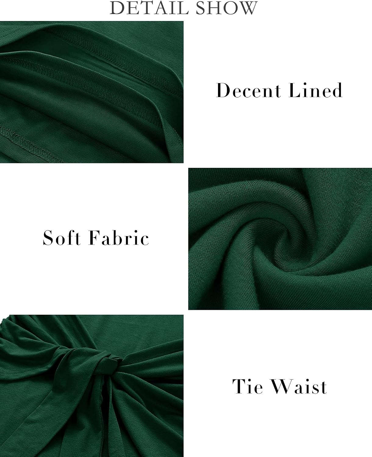 image:imageBTFBM Women 2026 Summer Casual Short Sleeve Ruched Bodycon Tank T Shirt Dress Tie Waist Sun Beach Spring Mini DressesShort Sleeve Dark Green