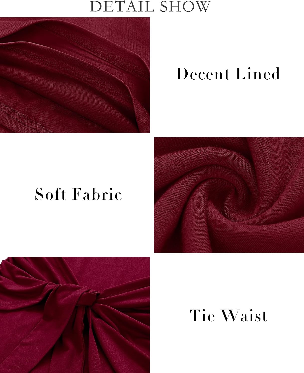 image:imageBTFBM Women 2026 Summer Casual Short Sleeve Ruched Bodycon Tank T Shirt Dress Tie Waist Sun Beach Spring Mini DressesShort Sleeve Wine Red