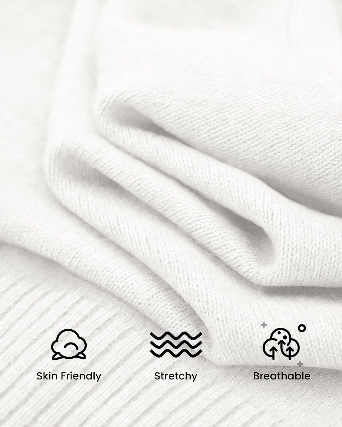 image:imageBTFBM V Neck Cardigan Sweaters for Women 2026 Fall Long Sleeve Knit Sweater Button Down Shrug Tops Open Front Lightweight Cardigans Business Casual Outfits Winter ClothingWhite