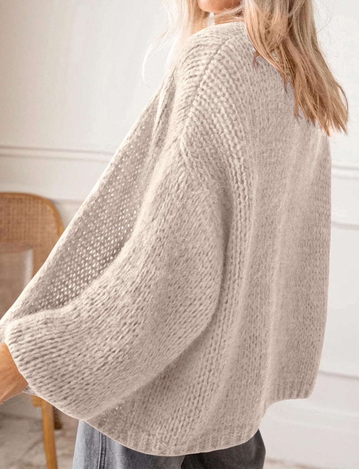 image:imageBTFBM Cardigan Sweaters for Women Lightweight Fall Fashion Clothes 2026Apricot