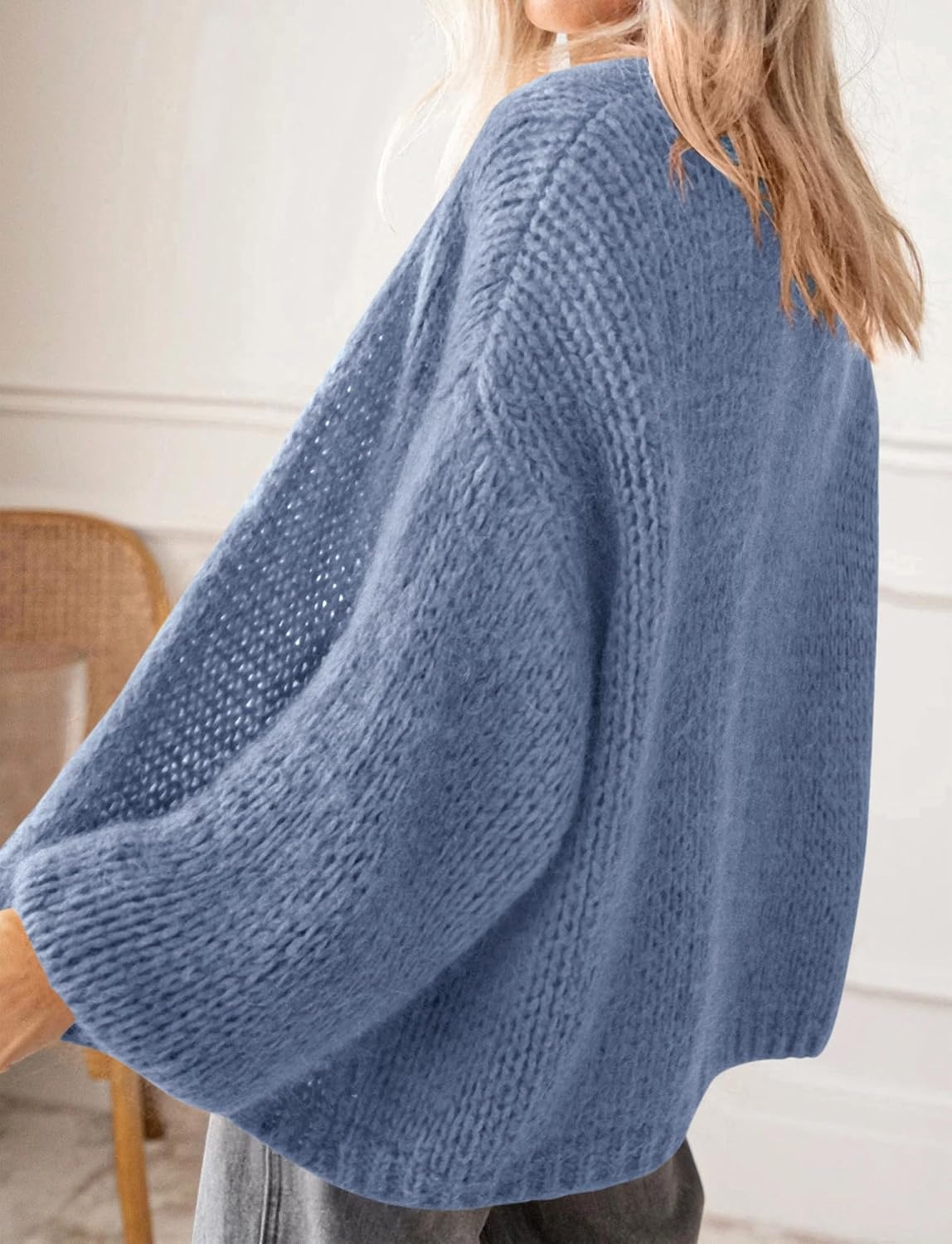 image:imageBTFBM Cardigan Sweaters for Women Lightweight Fall Fashion Clothes 2026Dusty Blue