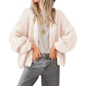 BTFBM Cardigan Sweaters for Women Lightweight Fall Fashion Clothes 2026(Beige)