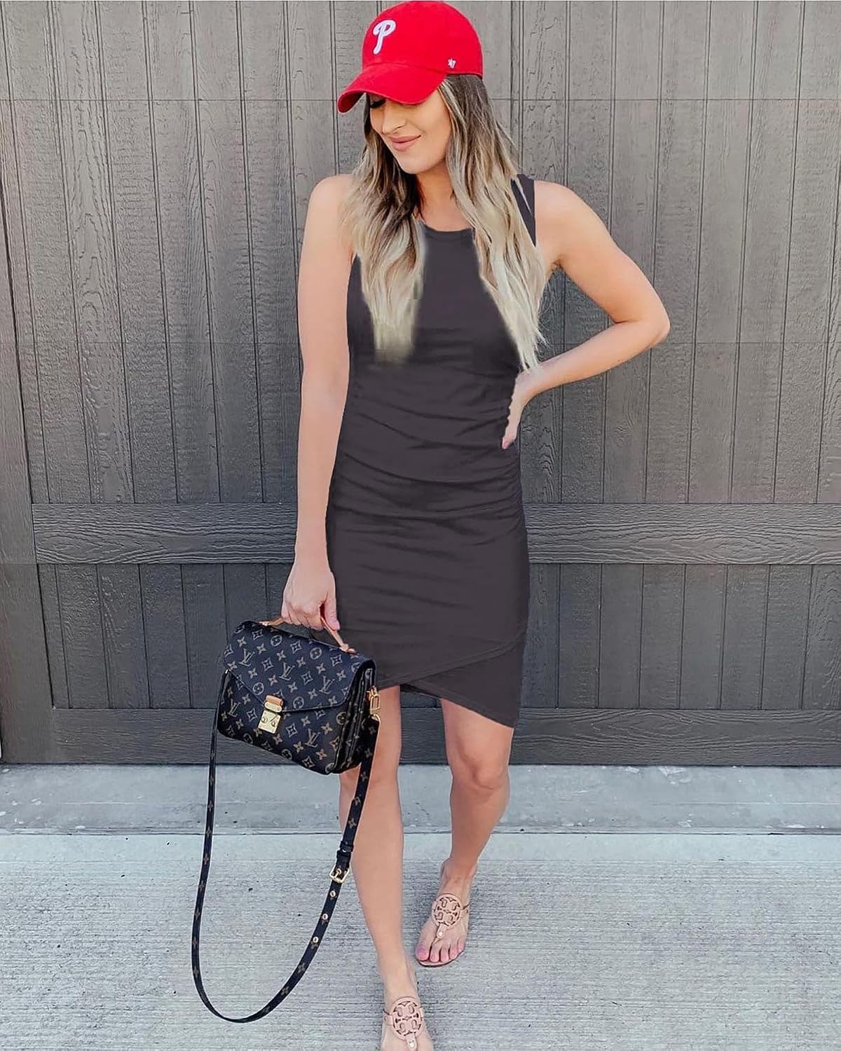 image:imageBTFBM Summer Dresses for Women Business CasualDark Grey