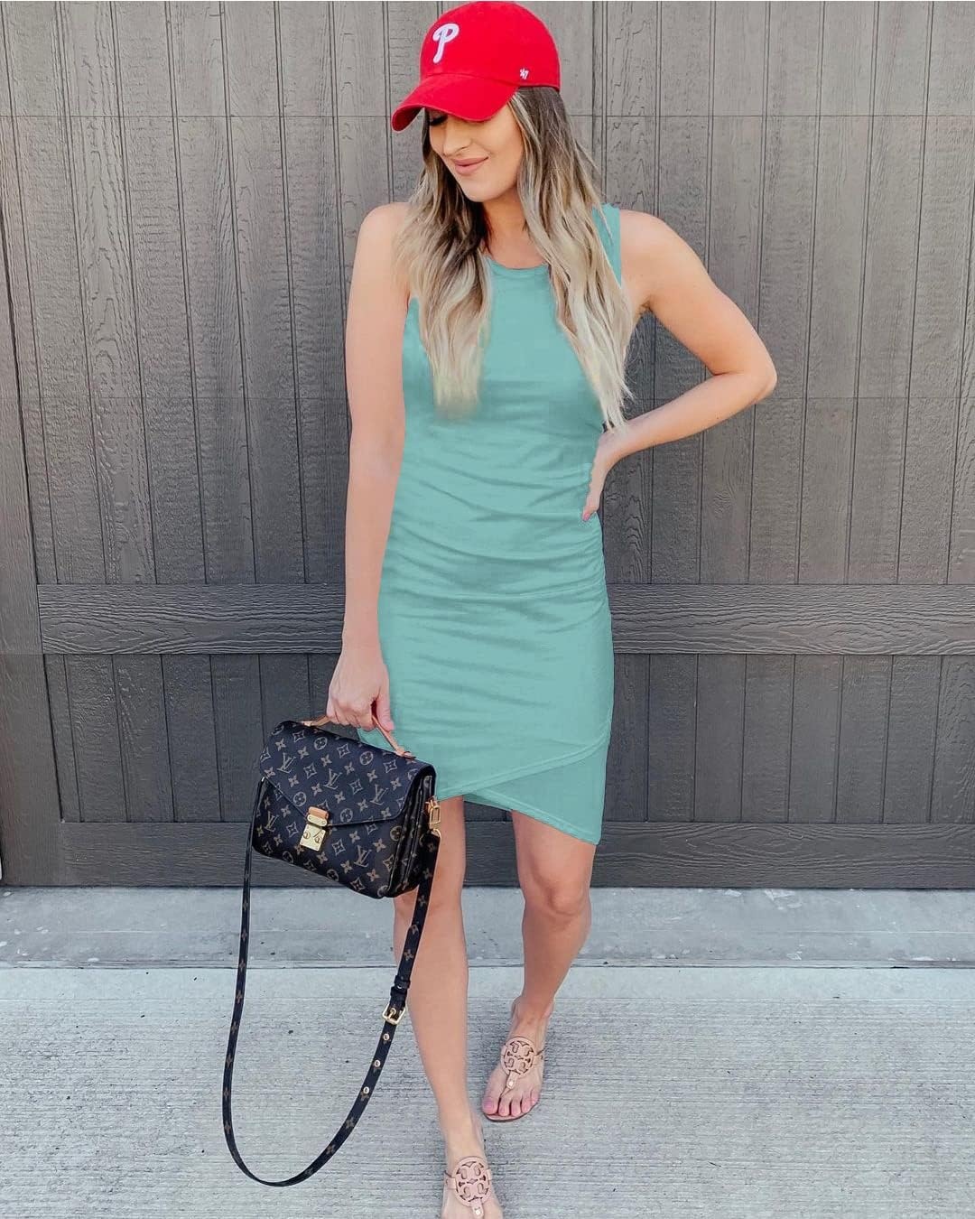image:imageBTFBM Summer Dresses for Women Business CasualGreen