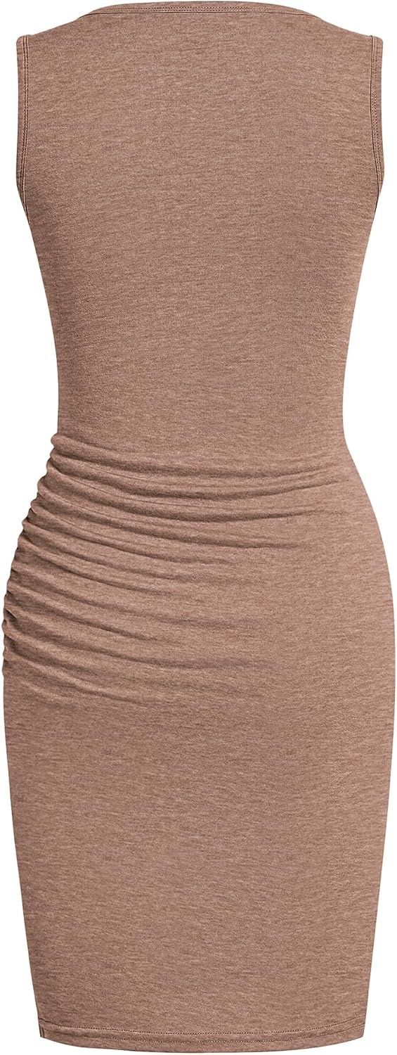 image:imageBTFBM Summer Dresses for Women Business CasualLight Brown