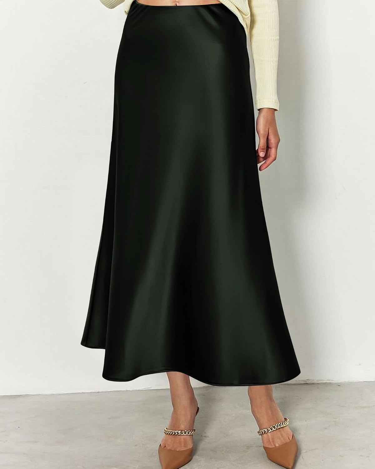 image:imageBTFBM Long Skirts for Women 2026 Fall OutfitsDark Army Green