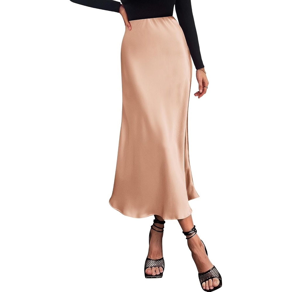 image:imageBTFBM Long Skirts for Women 2026 Fall OutfitsChampagne
