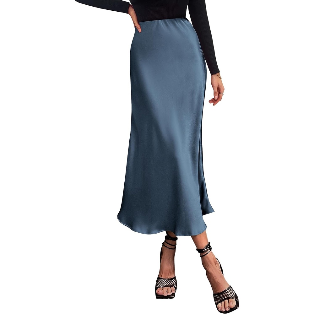 image:imageBTFBM Long Skirts for Women 2026 Fall OutfitsGrey Blue