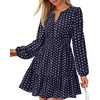 Dot Navy White