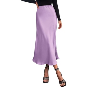 BTFBM Long Skirts for Women 2026 Fall Outfits(Purple)