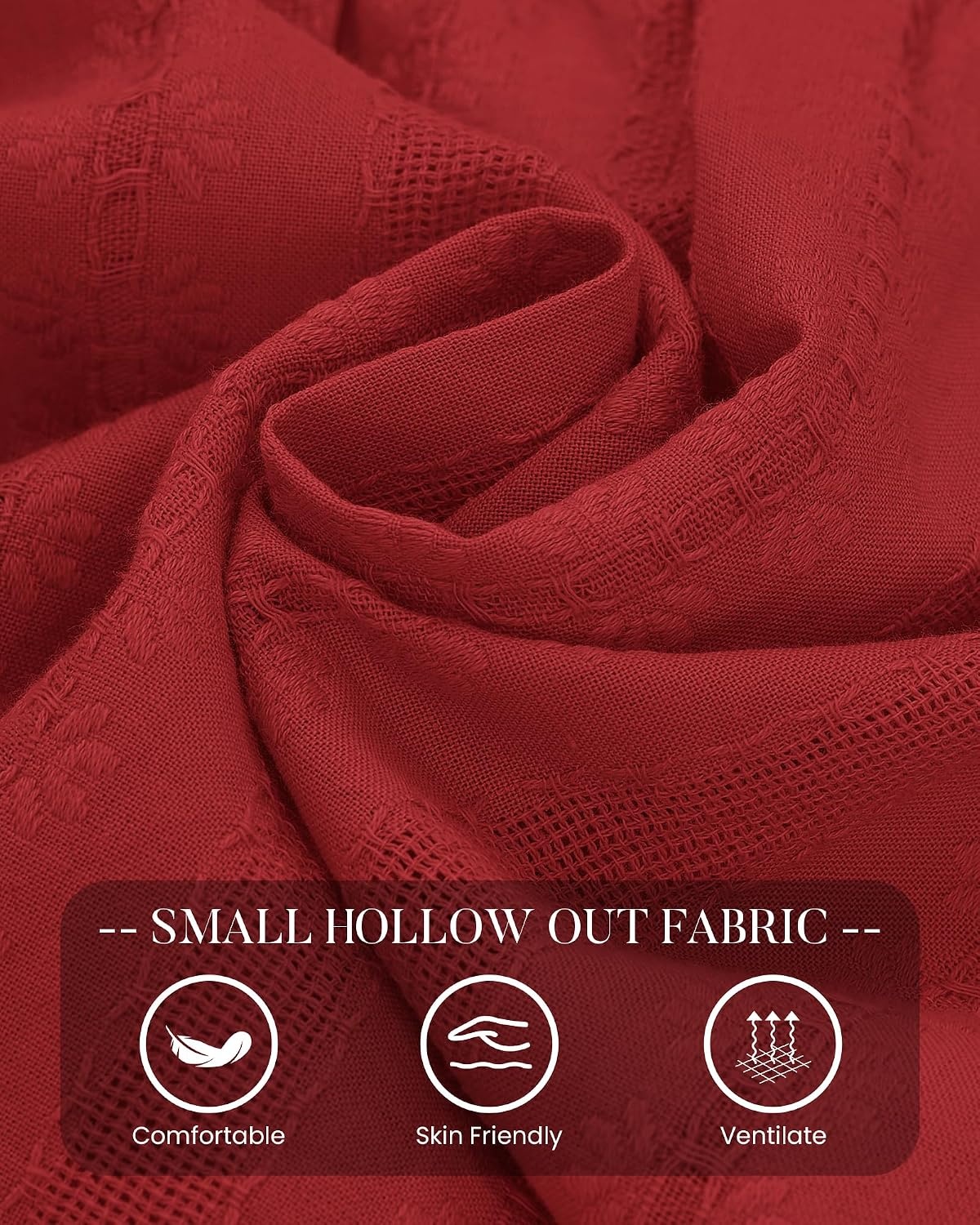 image:imageBTFBM Women Long Sleeve Flowy A Line Mini Fall DressRed