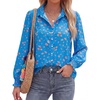 Floral Blue Orange