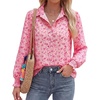 Floral Pink Rose Red