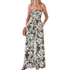 Floral Army Green Beige