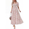 Floral Apricot Rose Red