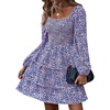 Floral Blue Pink