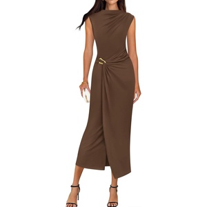 BTFBM Formal Dresses for Women 2026 Elegant Classy(Brown)
