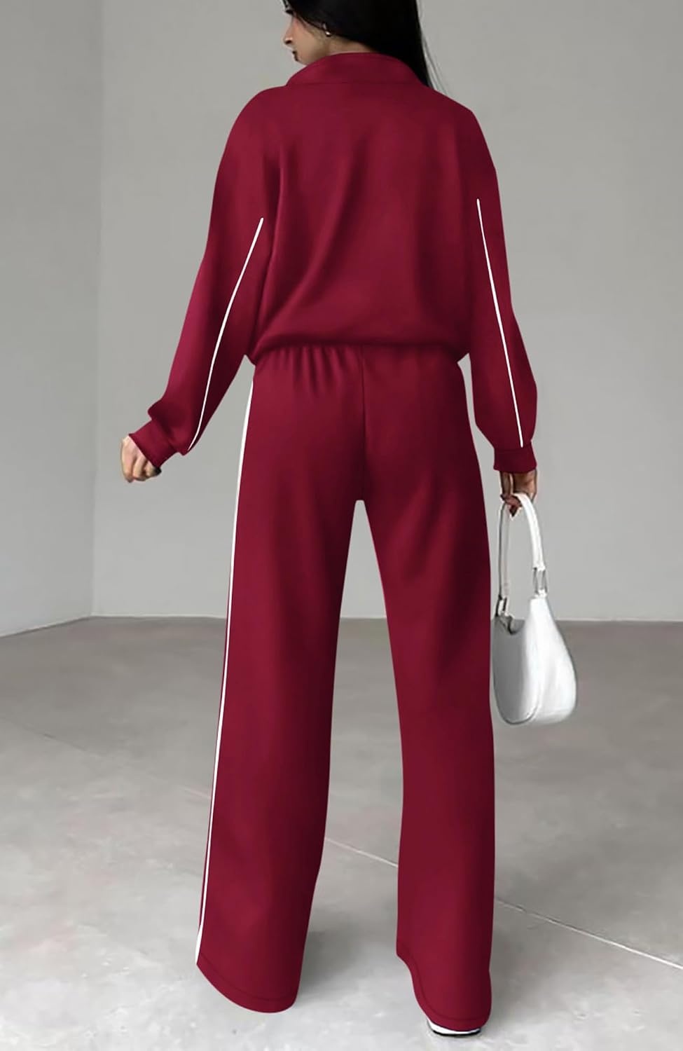 image:imageBTFBM Fall Outfits For Women 2026 Lounge Sets Airport OutfitsBrick Red