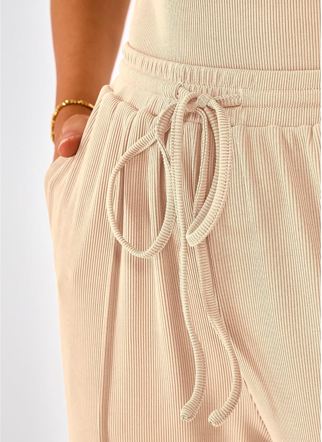 image:imageBTFBM Casual 2 Piece Sets For Women Summer 2026Beige