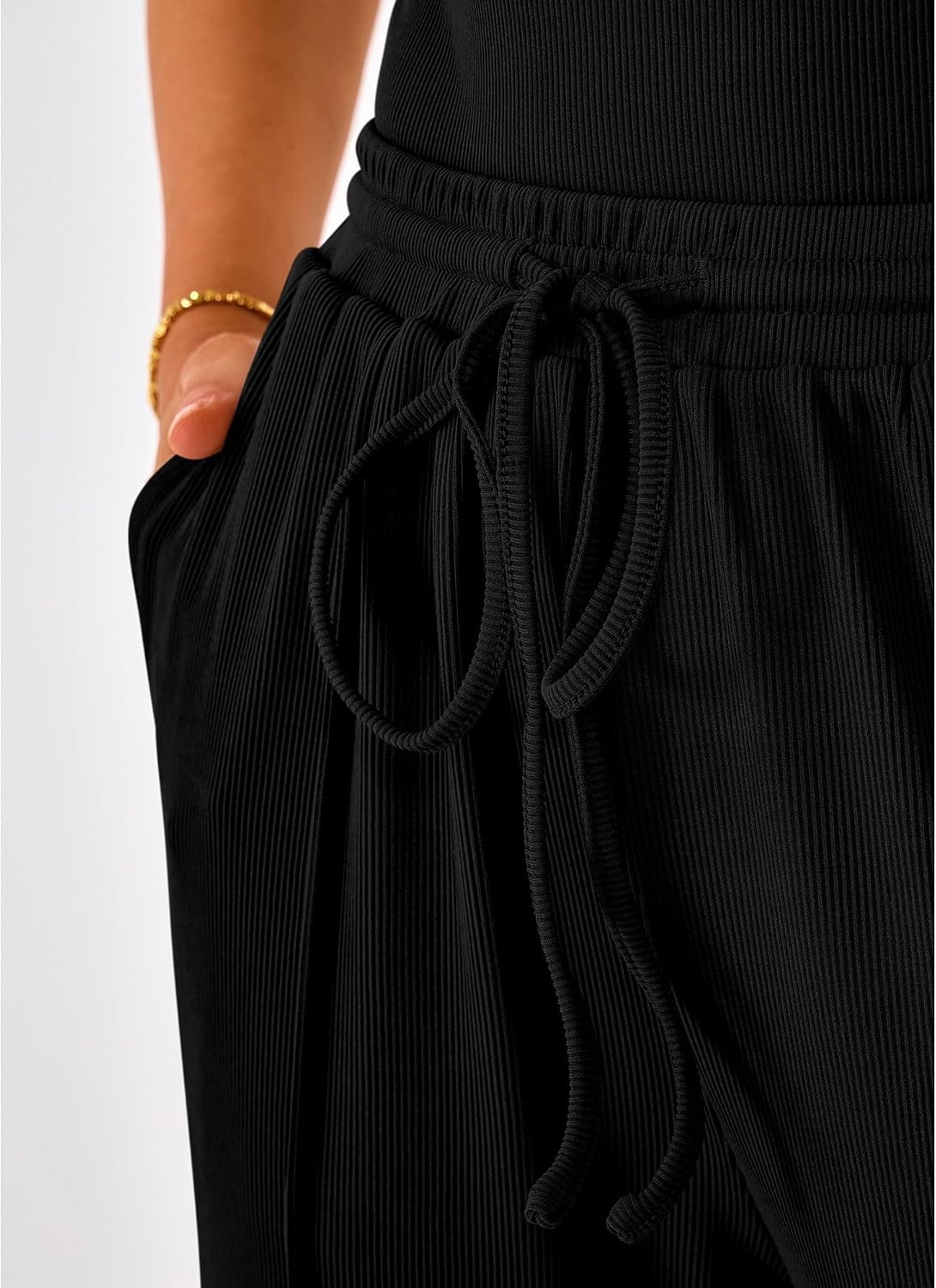 image:imageBTFBM Casual 2 Piece Sets For Women Summer 2026Black