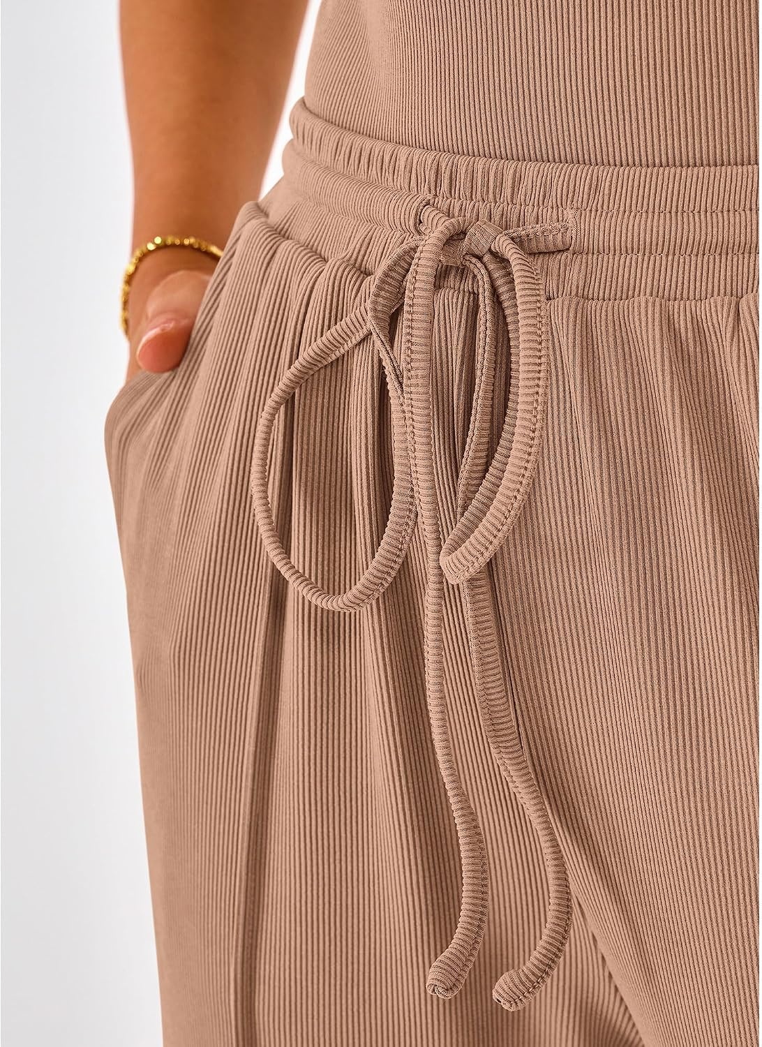 image:imageBTFBM Casual 2 Piece Sets For Women Summer 2026Khaki