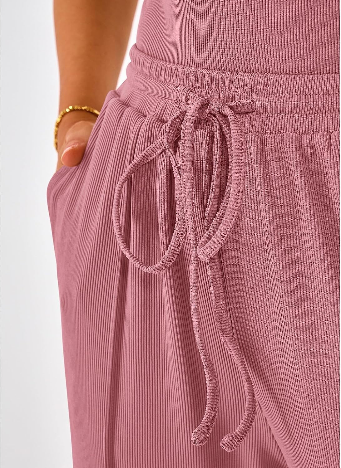 image:imageBTFBM Casual 2 Piece Sets For Women Summer 2026Pink