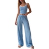 Striped Blue White